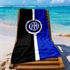 Inter Milan Beach Towel Super Soft Absorbent Comfortable Lightweight