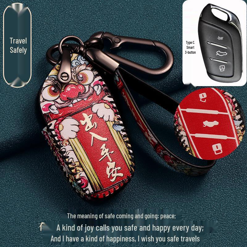 Roewe RX5 Max Schlüsselhülle für i5/RX3/360/550/350/RX8/i6 Plus Automodelle