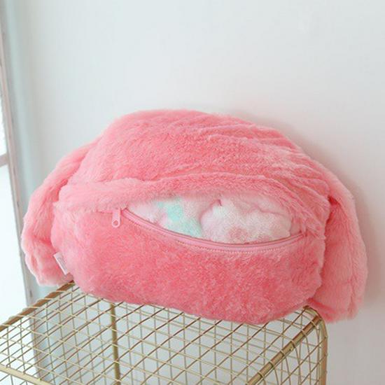 My Melody Bowknot Throw Pillow & Blanket Combo - Cute Gift for Girls, Dorm, Sofa, or Car Nap.