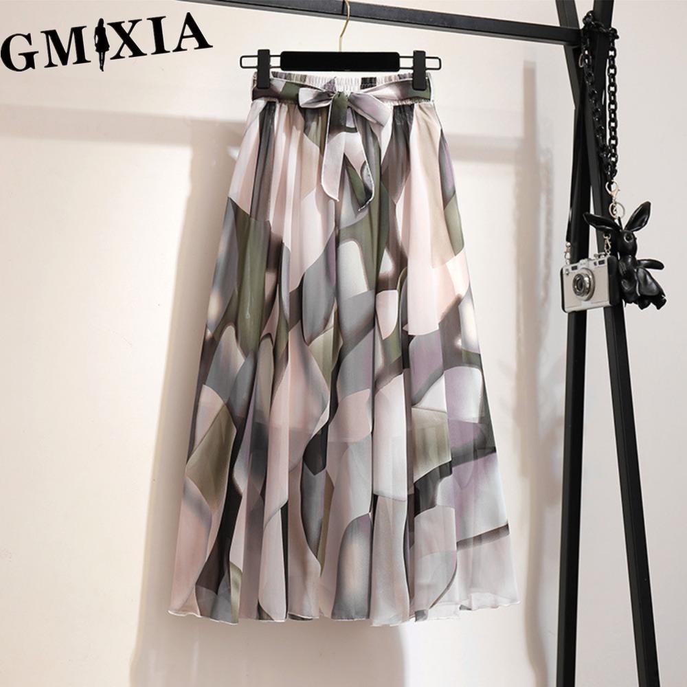 GMXIA 17Color Women's Fashion Casual Summer Spring Skirts