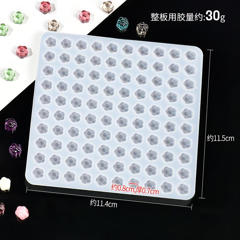 Mini Cat Claw Full Board Mold Crystal Dropping AB Glue Handmade DIY Material Resin Mold
