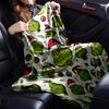 Christmas Grinch Seamless Blanket Soft Throw Blanket For Home Bedroom Bed Sofa Travel Office Solid Christmas Blanket