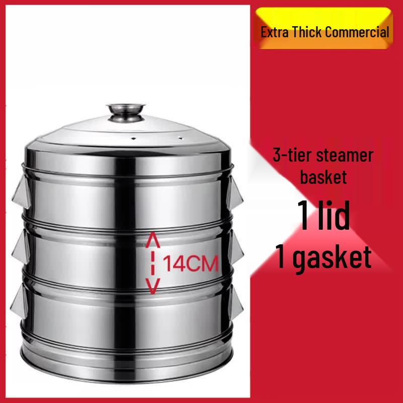 Dundian Stainless Steel Steamer for Large Pots