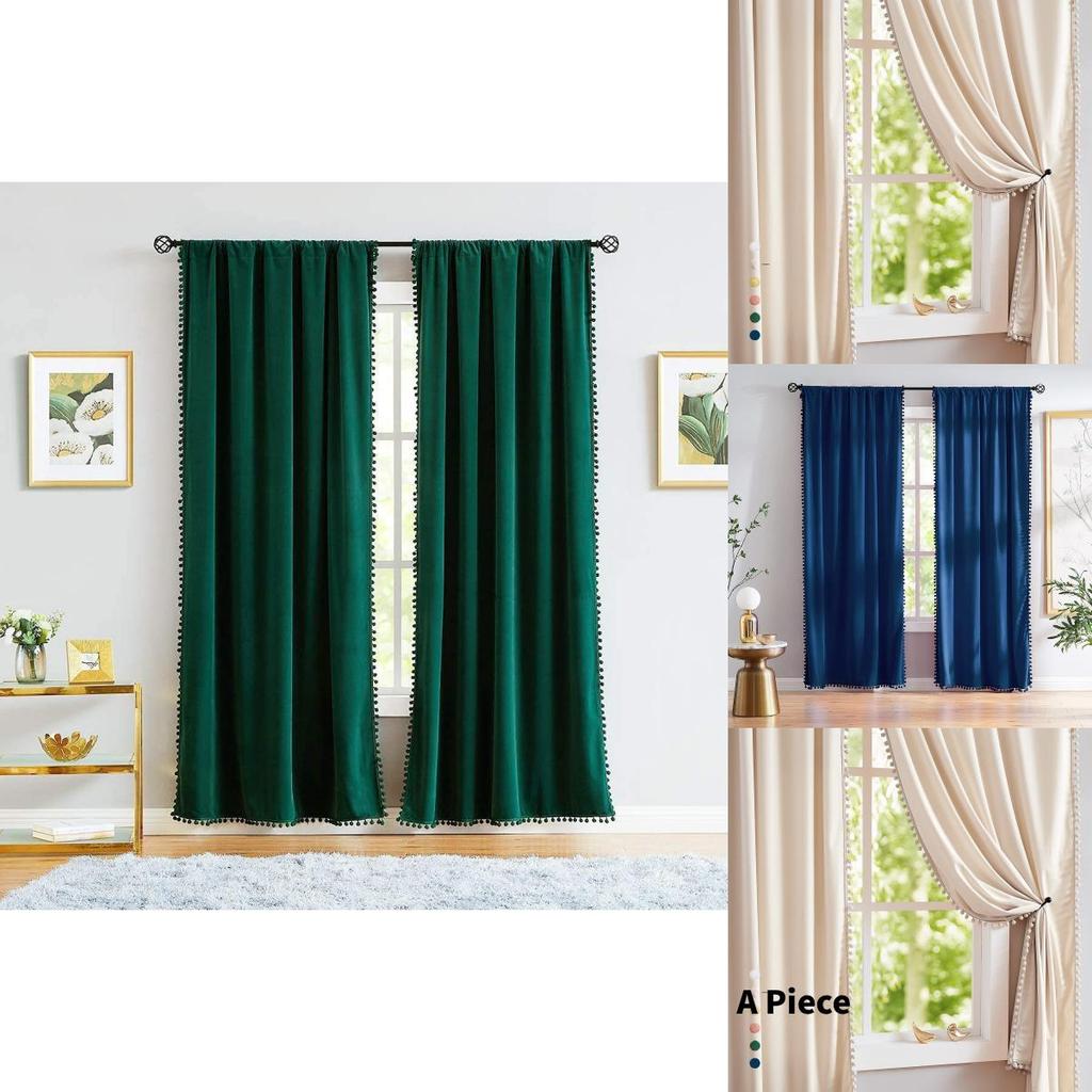 Polyester Textile Window Coverings With Printed Design For Living Space