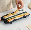 Komplettes Sushi-Set, Werkzeug- und Geräte-Sets für Sushi, inklusive gestreifter Sushi-Form, Sushi-Raketenwerfer, Bambus-Sushi-Matte, DIY-Sushi-Maschine