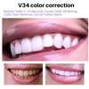 V34 Teeth Mousse, Teeth Whitening for Smokers, Remove Stains, Fresh Breath, Portable Teeth Whitening Mousse, 30ml