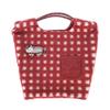 Kusguru Japan Fluffy Boa Paracord Tote Bag, Women's, Red