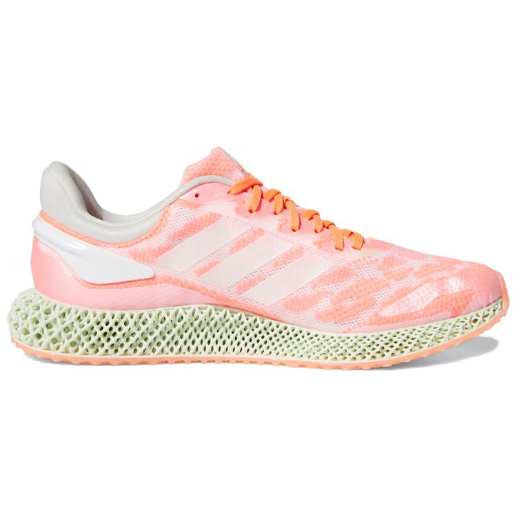 adidas 4D Runner 'Signal Coral' (Unisex) Footwear White / Footwear White / Signal Coral Running Shoes FW6838