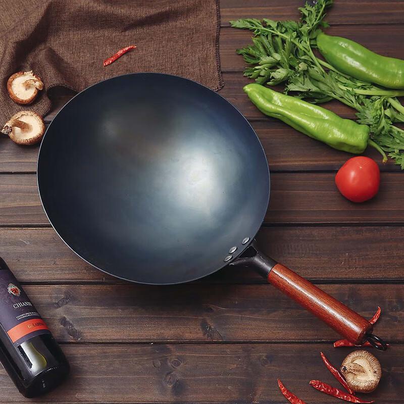 Yingtang 32cm Traditional Wrought Iron Wok