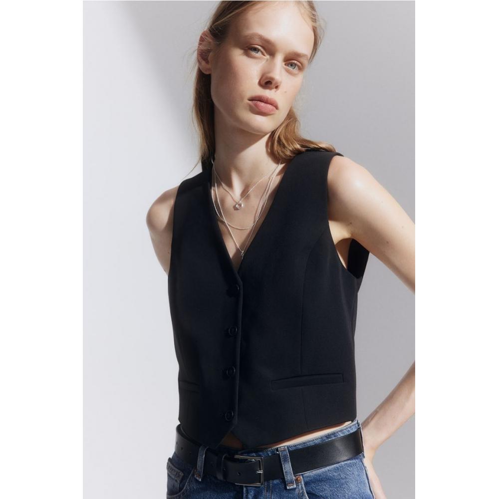 

Жилет костюма HM черный