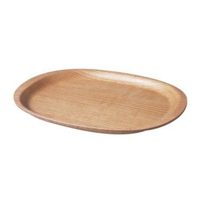 UNITEA Tray 330x260mm Maple Wooden 45132 Non-Slip