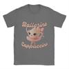 Ballerina Cappuccina T Shirts for Men Women Summer Funny Coffee Meme Streetwear TShirts Comfortable Tees Plus Size Design Tops