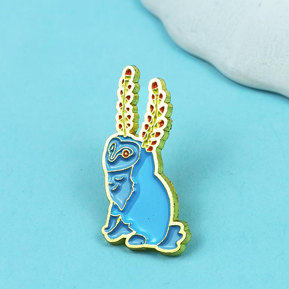 Cartoon Monster Brooch - Versatile Drip Oil Alloy Badge for Clothing & Backpacks