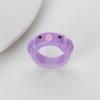 Bague d'étudiant de dessin animé pour fille, bague élégante pour dame, bague de Couple, anneau de cochon en acrylique coloré
