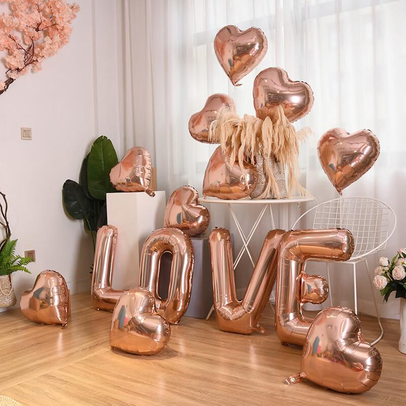 Romantic Heart Balloon Decoration Set
