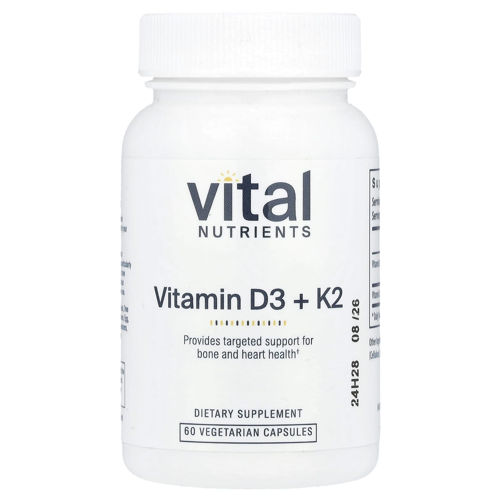 

K2-7 + D3, 60 Veggie Capsules