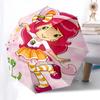 Erdbeer-Shortcake Automatisches Aufklapp-Regenschirm mit 8-Speichen-Eisenrahmen Perfekt für Fans, Reisende und den täglichen Gebrauch0104087a