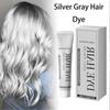 26-27 Sofortige Silber Grau Haarfarbe, Silber Grau Natürliche Haarfarbe Creme, Unisex Haarfarbe, Silber Haarfarbe für Dunkles Haar