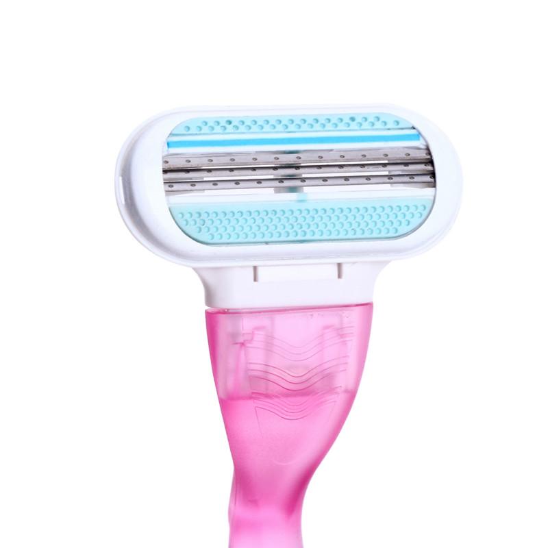 4pcs Blades 1pcs Holder Female Razor Blade for Women Replacement Head
