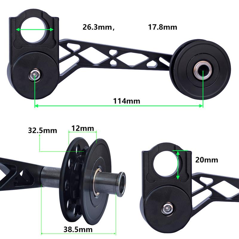 Bicycle Rear Derailleur Chain Stabilizer For Brompton Cline 5/6/7Speed Bike Chain Tensioner Cycling Parts Bike Chain Stabilizer