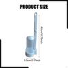 Toilet Brush Brushes for Cleaning Accessories Efficient No Drill Refill Heads Scrubber