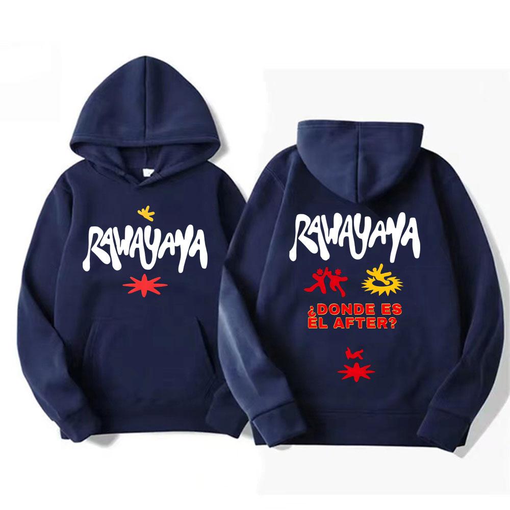 Rawayana Album Tour Grafik Hoodie Herren Damen Heißer Verkauf Übergroß Locker Vintage Lässig Kapuzenpullover