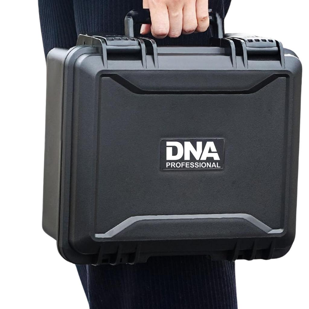 Dna Case Ip 42X35 Solidna Walizka Case Transportowy Wodoszczelny Pyłoszczelny Czarny Ip65 42X35X14,8 Cm