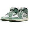 Air Jordan 1 Mid Jade Smoke Damskie Sneakersy Zielone Żagiel Antracyt BQ6472-130