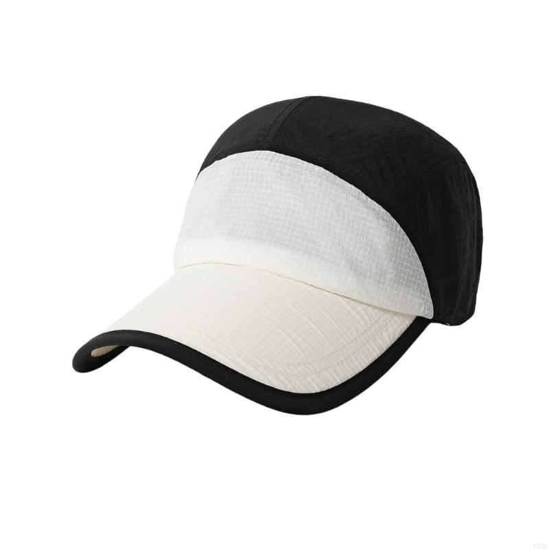 Quick Drying Polyester Baseball Cap With UPF50 Sun Protections And Adjustable Fit Running Hat For Outdoor Sports Y08E