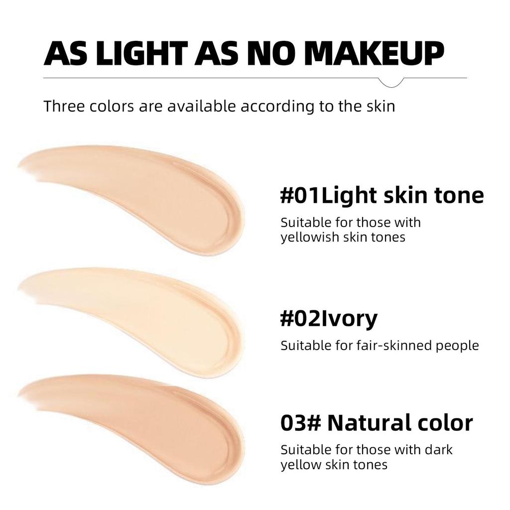 MAYCHEER Waterproof Concealer for Acne Scars and Spots - Long-lasting Liquid Foundation