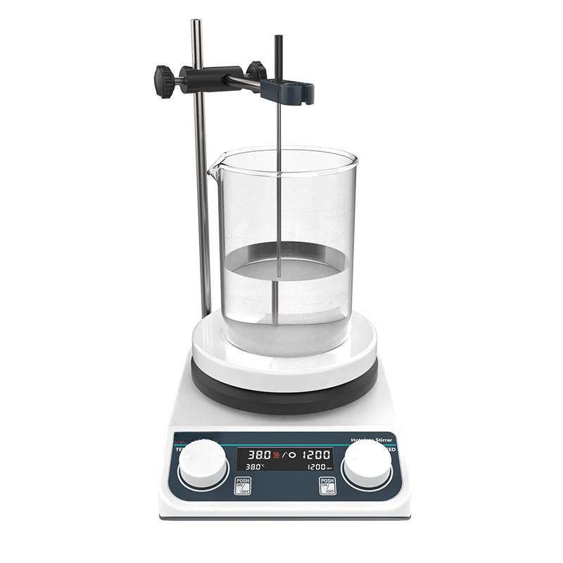 Mieszadło magnetyczne grzewcze 2L/5L/20L z wyświetlaczem cyfrowym, termostatyczne, laboratoryjne, płyta grzewcza, mieszadło magnetyczne