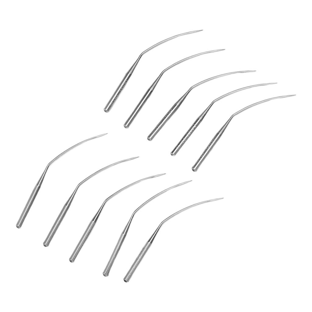 10Pcs Blindstitch Curve Sewing Needle Size 10 70 Smoothing Steel Sturdy LWX6T Sewing Needles for Repair Replacement
