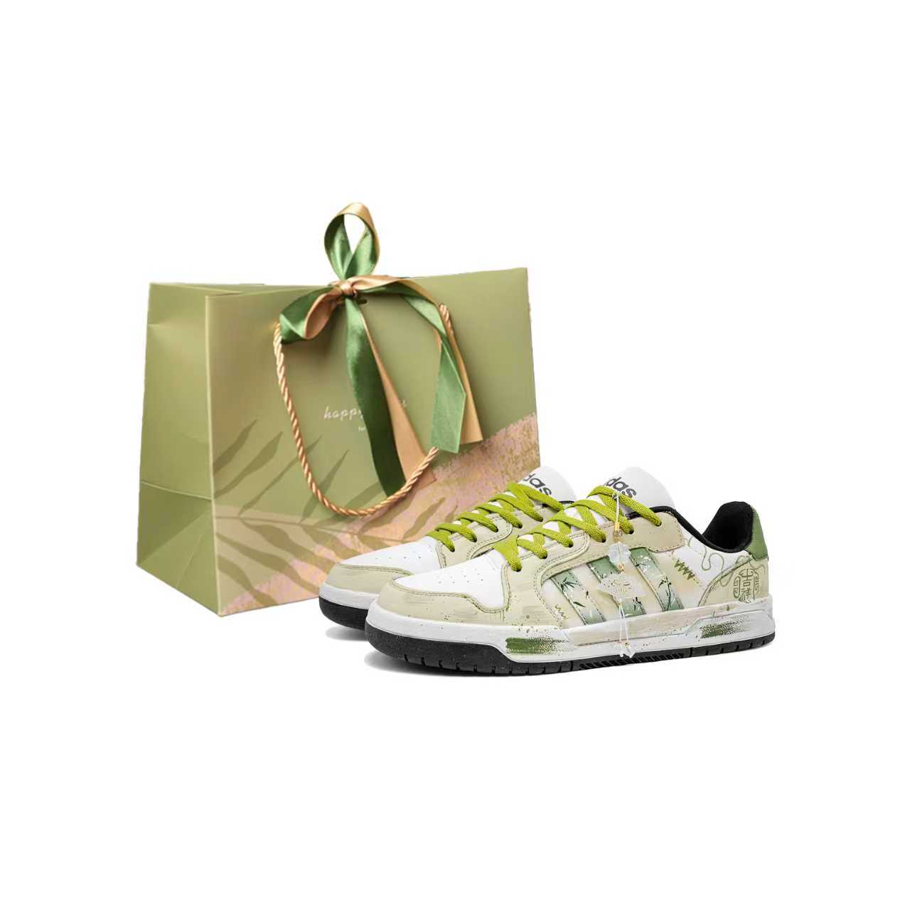 

Adidas ENTRAP Bamboo Auspicious Rhythm Abrasion Resistant Thermal Low top Skateboard Shoes Unisex JQ3923(Team965-) 40