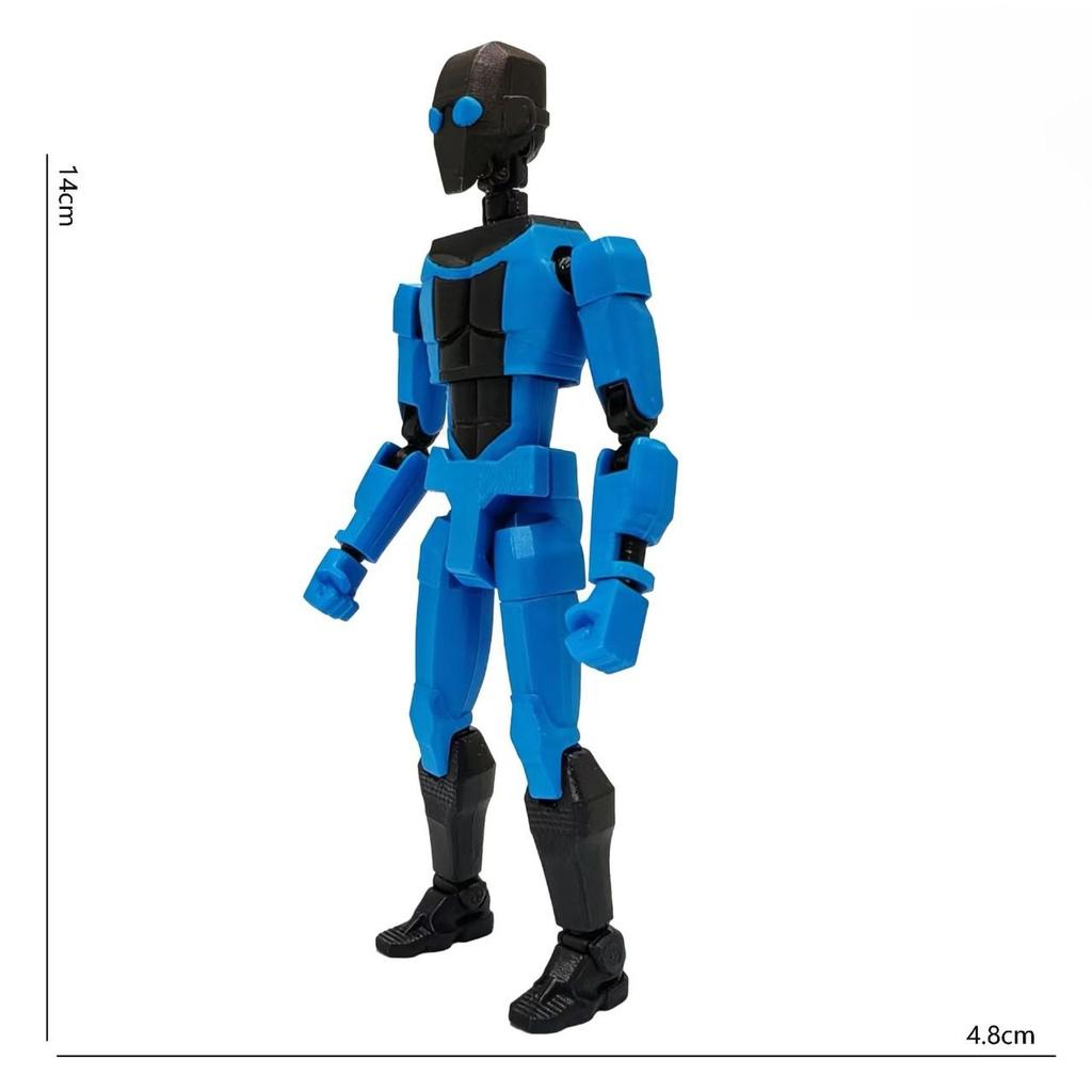 3D Printed Invincible Boy Invincible Mark Titan13 T13 Dummy13 Multi-Jointed Movable Action Figure Desktop Ornament