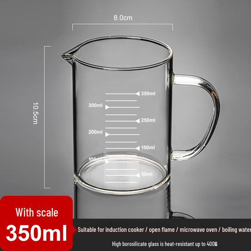 

ZISIZ High Borosilicate Glass Measuring Cup