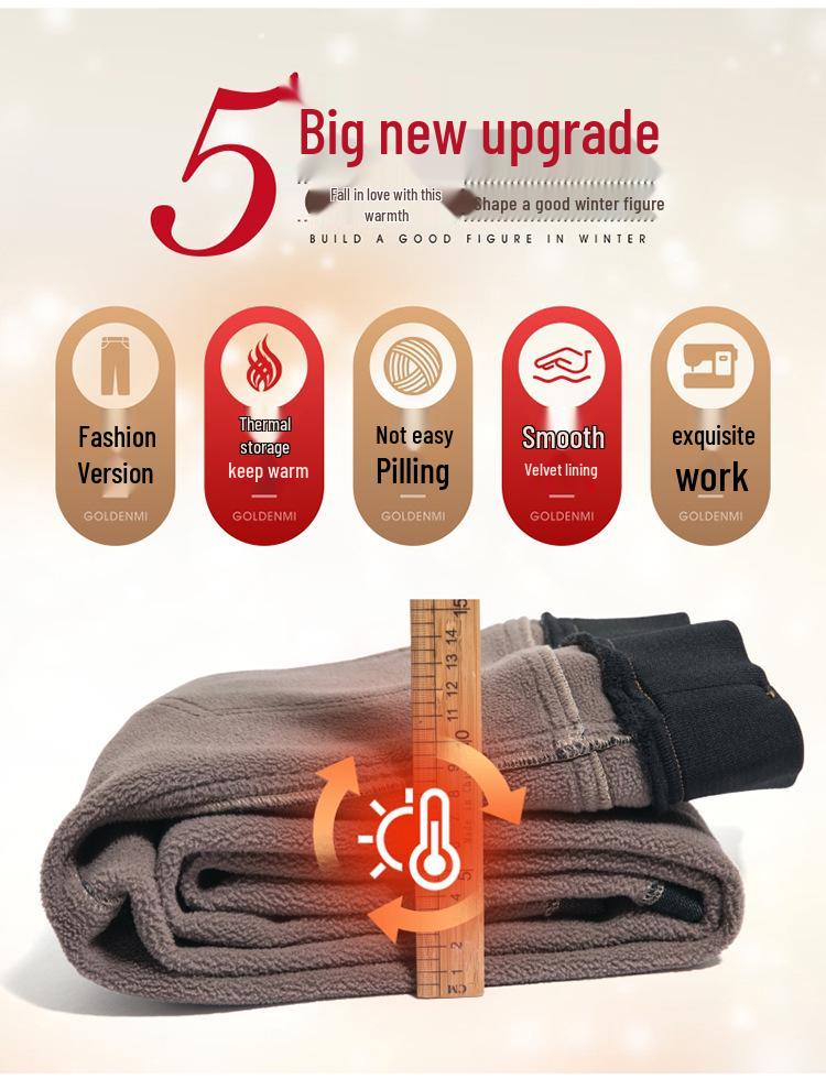 2023 Zimowe Damskie Elastyczne Jeansy Slim Fit z Prostą Nogawką i Wysokim Stanem, Ocieplane Polarem