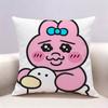 OOpanchu Usagi  Doublesided print Pillow Case Pattern Printed Pillowcase For Living Room Sofa Cushion Cover