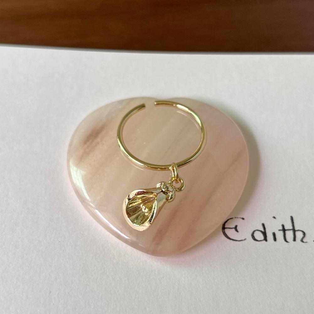 Color Enamel Fritillary Butterfly Ring Women's Open Index Finger Ring New Products