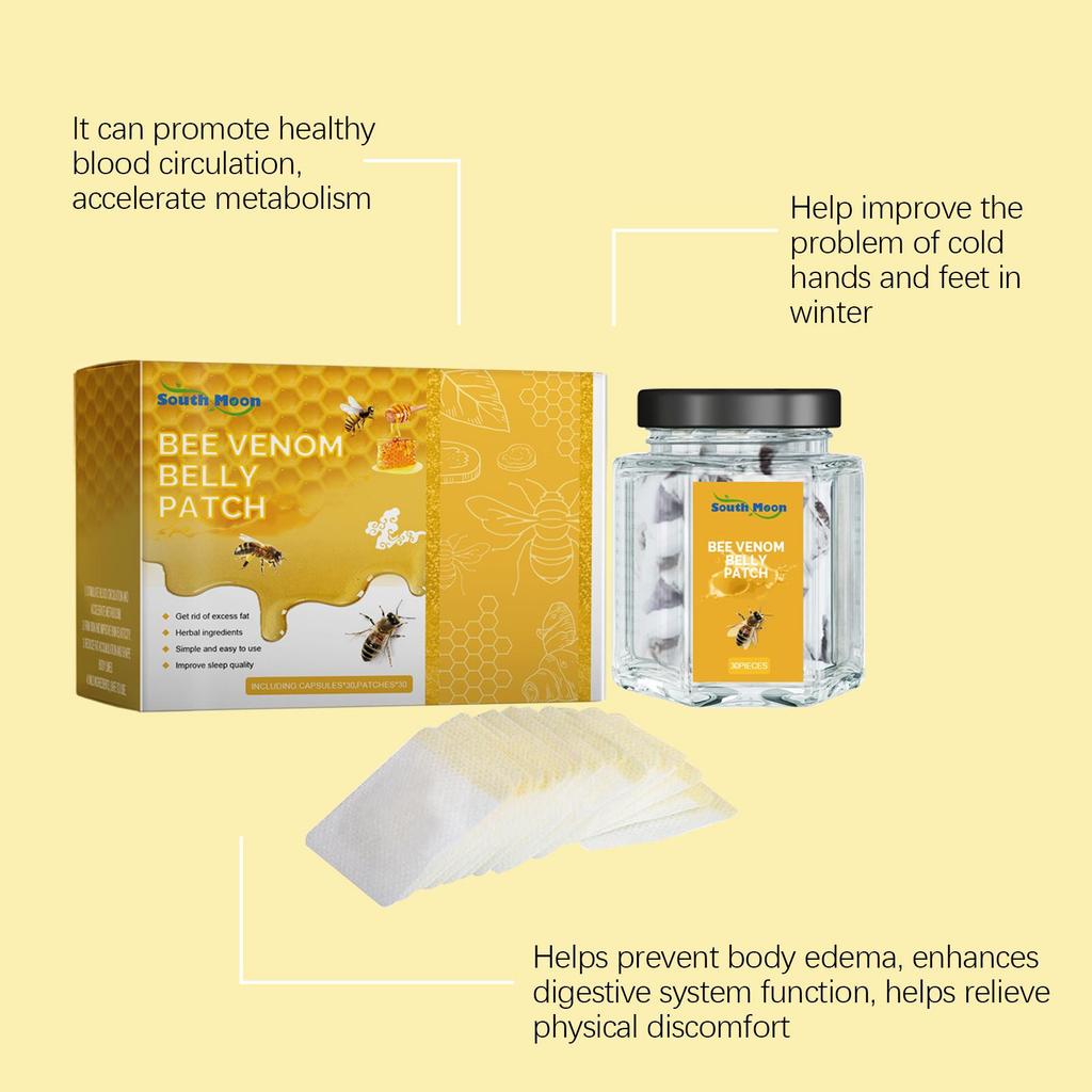 South Moon Bee Venom Body Patch Slimming Belly Button Patch Tummy Trimming Body Curve Body Firming Skin