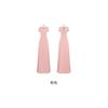Korean slim short-sleeved summer niche dress design sense waist new temperament casual super fairy long dress skirt