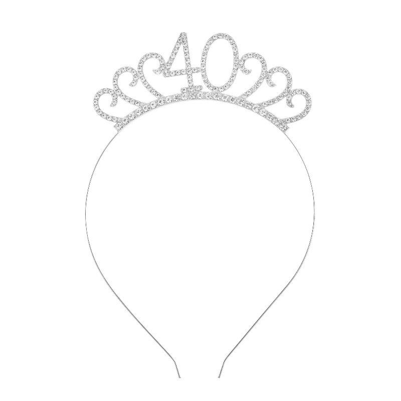 Cross-Border Digital Birthday Crown Set: Headdress, Party Shoulder Strap & Etiquette Belt Photo Prop for Girls