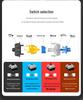 Three-Mode Wireless Bluetooth Mechanical Keyboard with Blue, Black, Red, and Silent Switches - Gaming and Office Use