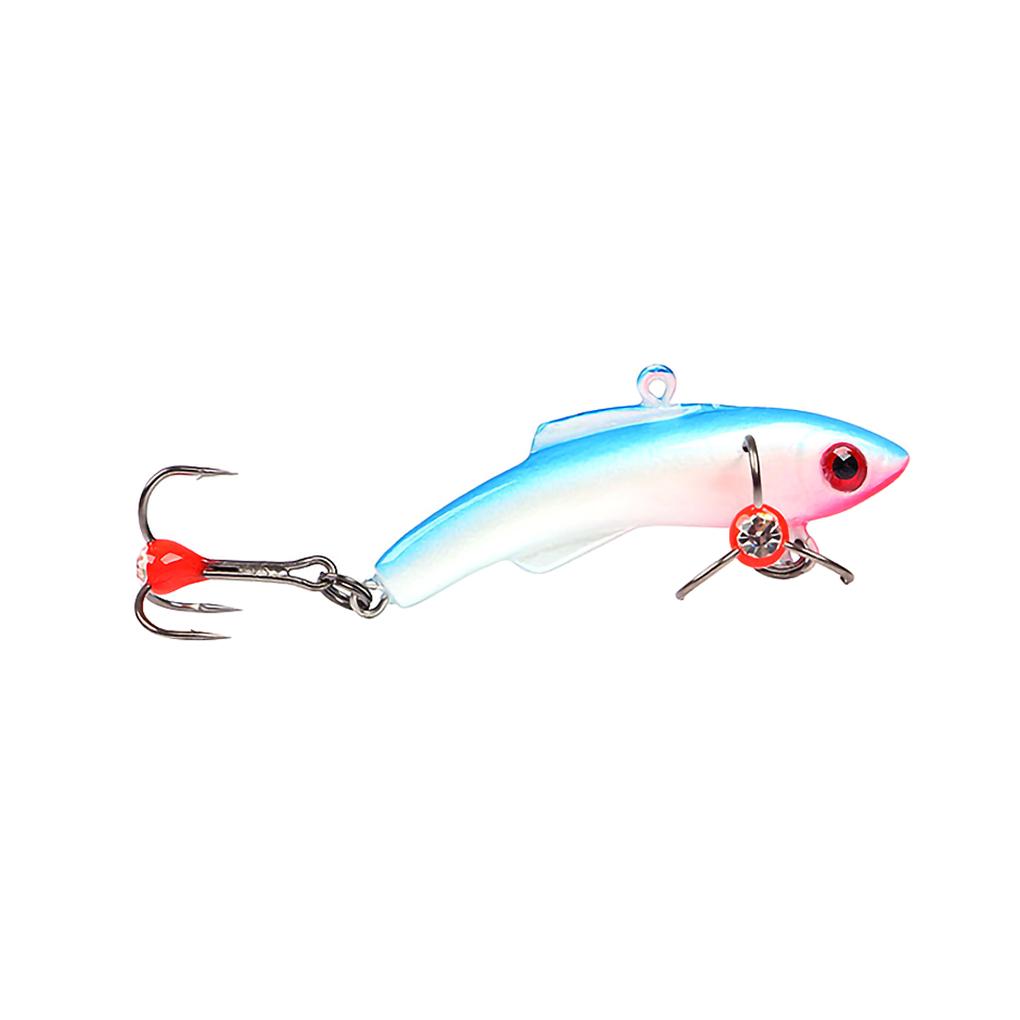 1PCS Lure Bait Outdoor Fishing Artificial Plastic Bait Ice Fishing With 3D Eyes Fishing Supplies Fishing Tackle 4\.3CM/5CM/5\.5CM