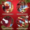 Christmas Decoration Door Banner Santa Claus Gives Gifts Merry Christmas Party Backdrop Xmas New Year Party Photo Background