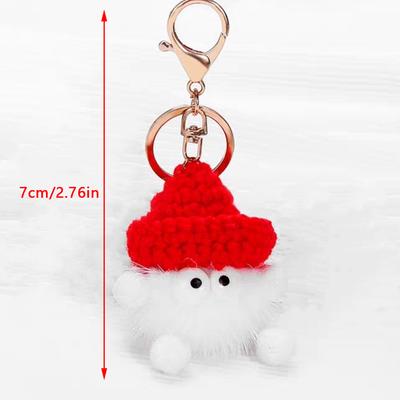 Cartoon Small Briquet Cute Toy Stuffed Doll Toy Key Ring Student Bag Decoration Accessories Friend Gift For Kids Girlfriend