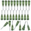 Luer Lock Blunt Dispensing Needles 14 Ga 1/2 Inch 30/100 Pcs Set for Epoxy Resin Craft Jewelry Making Projects