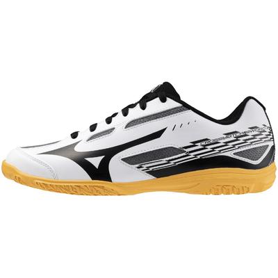 Crossmatch Sword 2 Table Tennis Size 2E Shoes, Beginner/Entry Model, Club/Indoor, White/Black, 27.0 Cm,