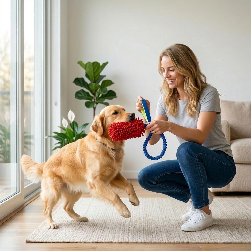 Relief And Entertainment Chewable Plush Pet Toy