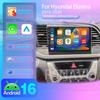 Autoradio Multimédia Android 16 Carplay Auto Pour Hyundai Elantra 6 2016 2017 2018, GPS Stéréo, Plug and Play