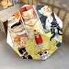 1 Stück Automatischer Faltregenschirm - Anime One Piece Muster Tragbares faltbares Design Mit 8 Rippen Weihnachts-Geburtstagsgeschenke
